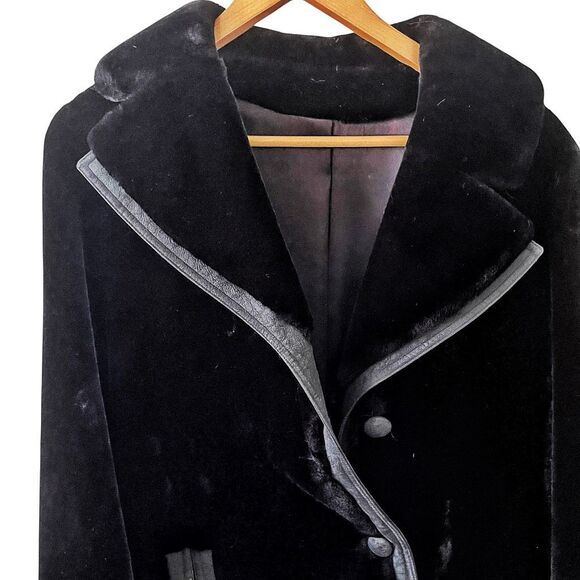 Vintage Borgazia Sportowne Faux Fur Heavy Winter Coat/Jacket Size Large - Picture 4 of 10